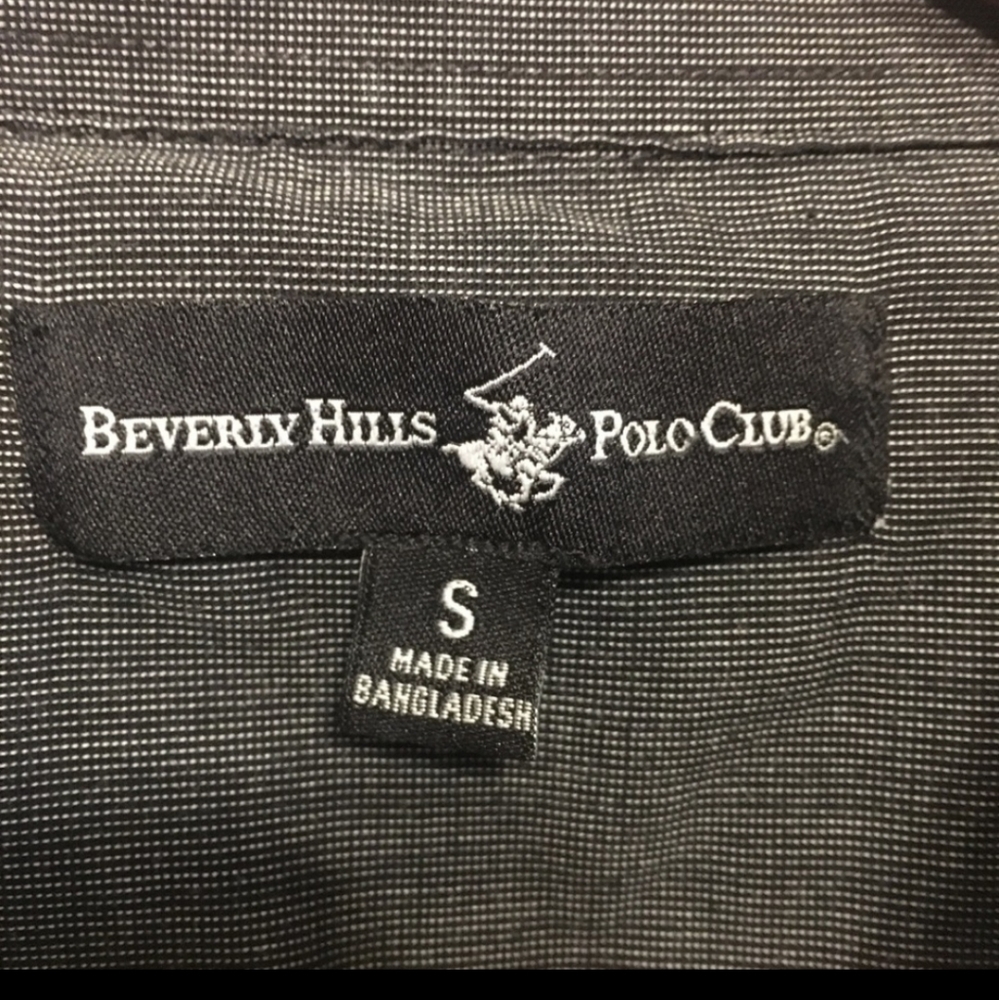 Beverly Hills Polo Club Men's Button Down Shirt - Picture 2 of 5